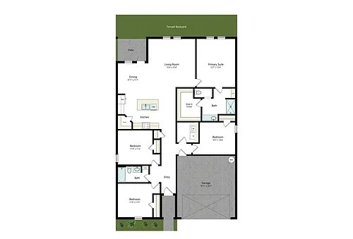 Floor plan Pimento