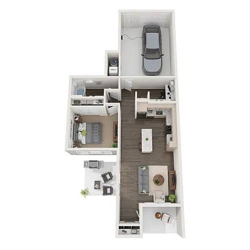 Floor plan A1 Wisconsin