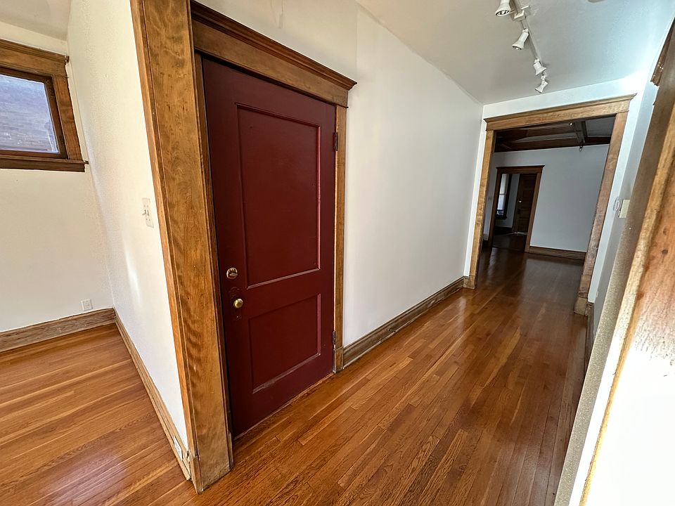The front hallway