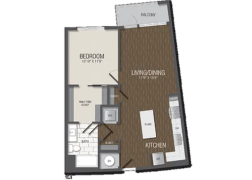 Floor plan T.1C1