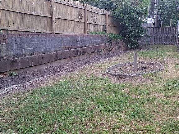 Large lot and flat fenced backyard