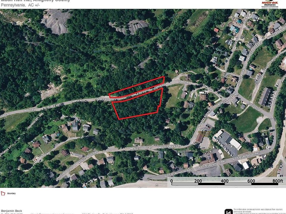 Moon Run Rd Aerial