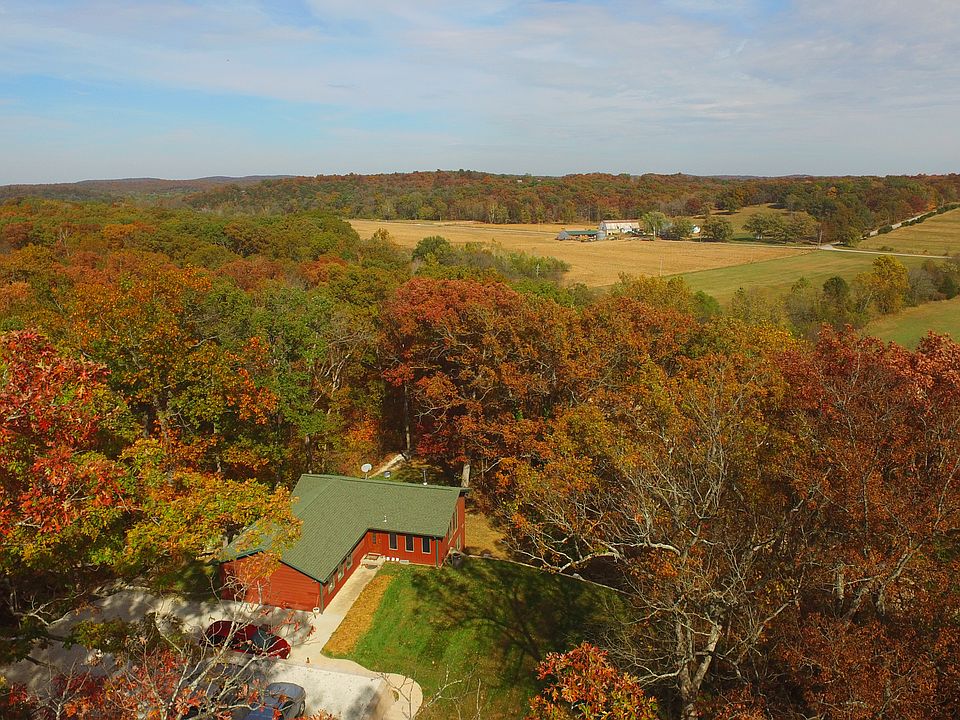 overview of house, parking