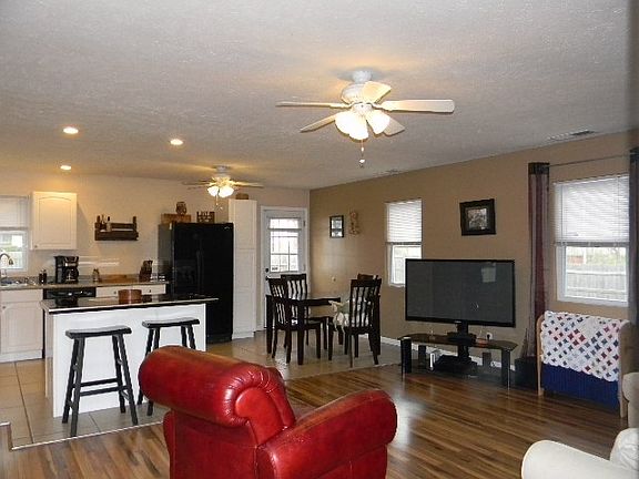 Entertaining is great in this open floor plan