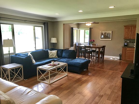 Modern, open layout