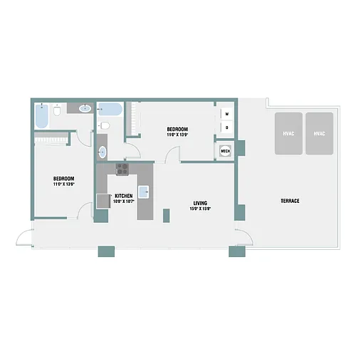 Floor plan 2A