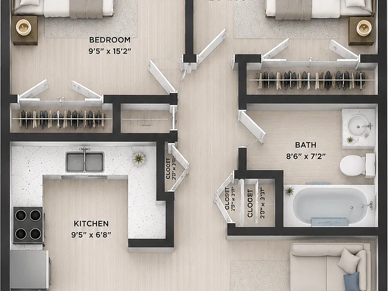 Sheridan South Apts — Photo 16