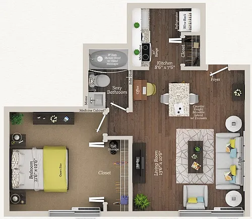 Floor plan A2