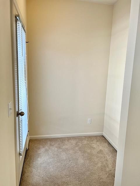 Alcove by back deck entrance