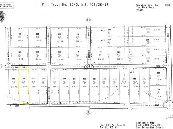 0 Goss Rd #194, Pinon Hills, CA 92372