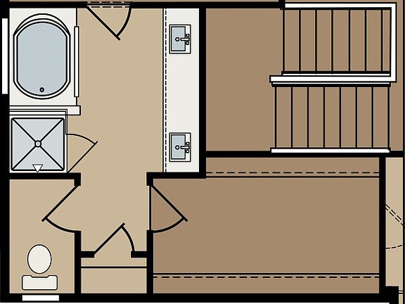 Harwich - Deluxe Master Bath Option