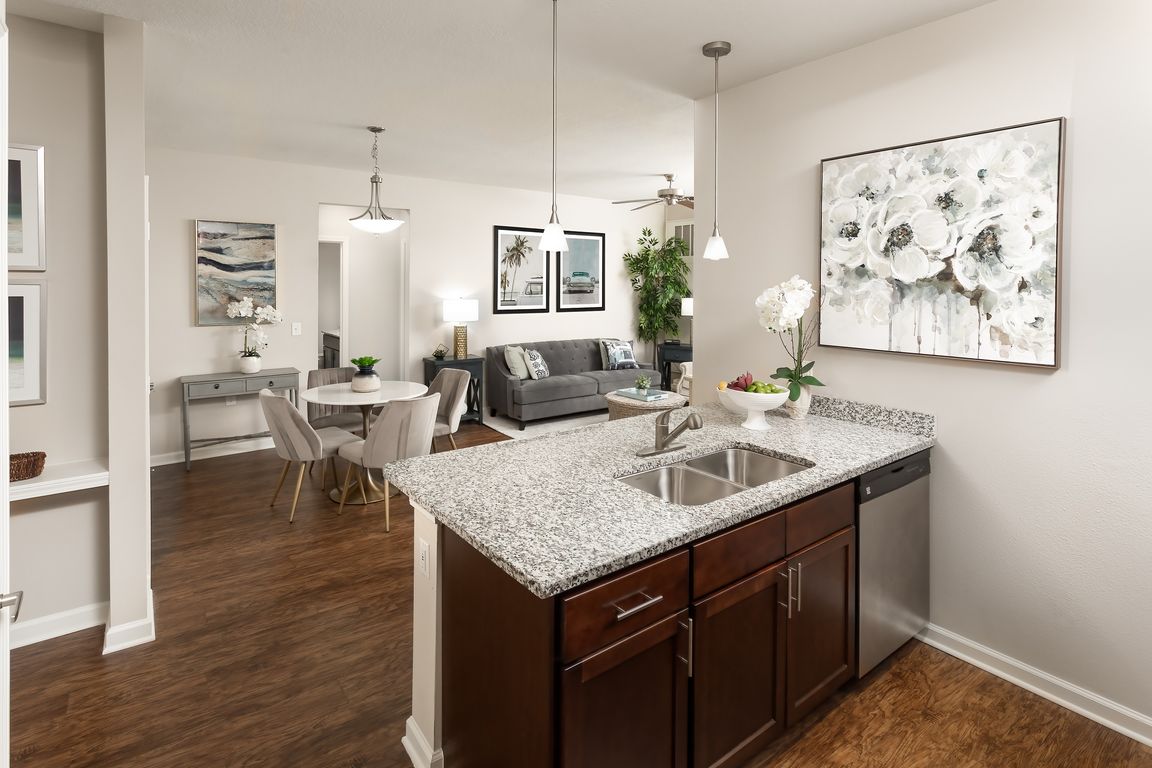 Kitchen and Living