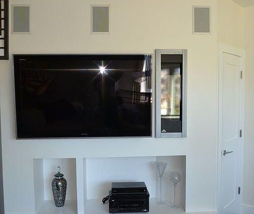 Tv area in family room