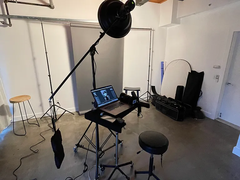 previously a photo studio
