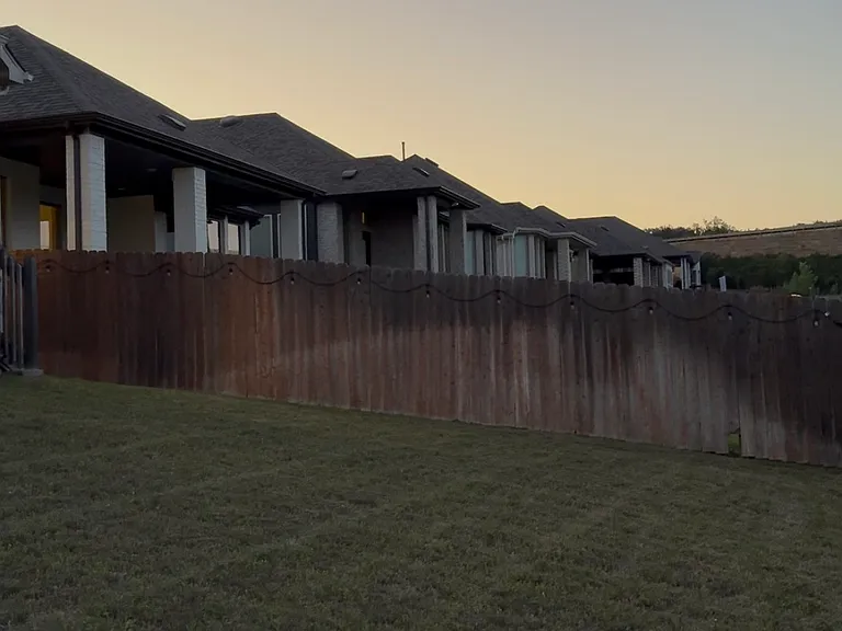 Backyard w/ Fencing