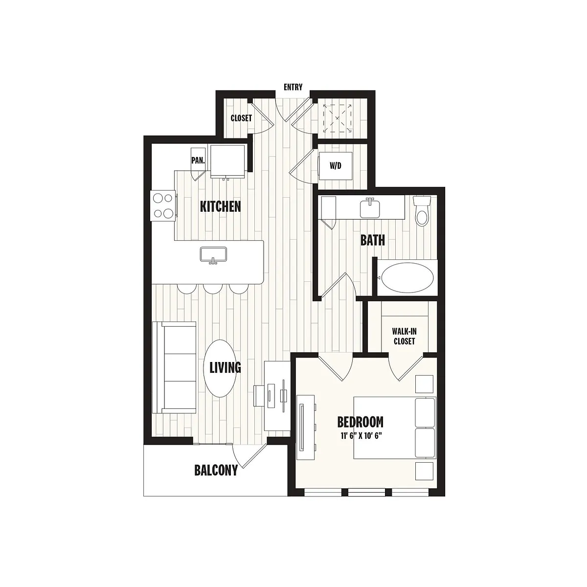 Floor plan A2A