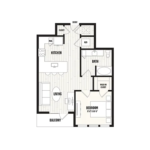 Floor plan A2A