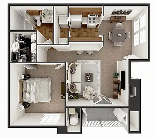 Floor plan Country Cottage