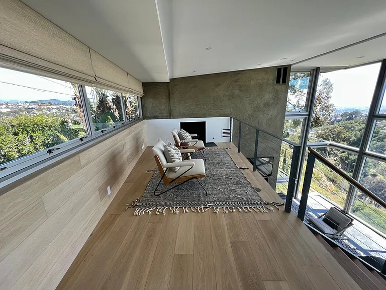 Zen-Inspired Loft with Floor-to-Ceiling Windows & Canyon Views