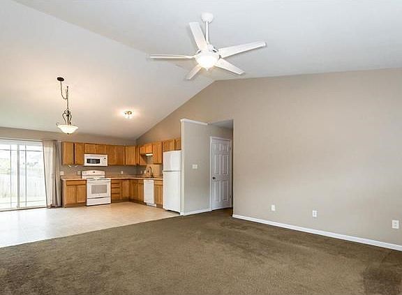 Enter into an open floor plan with vaulted ceiling.  Main floor Laundry and Master Suite are just part of what this home has to offer.