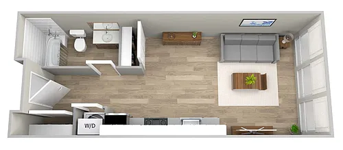 Floor plan Studio