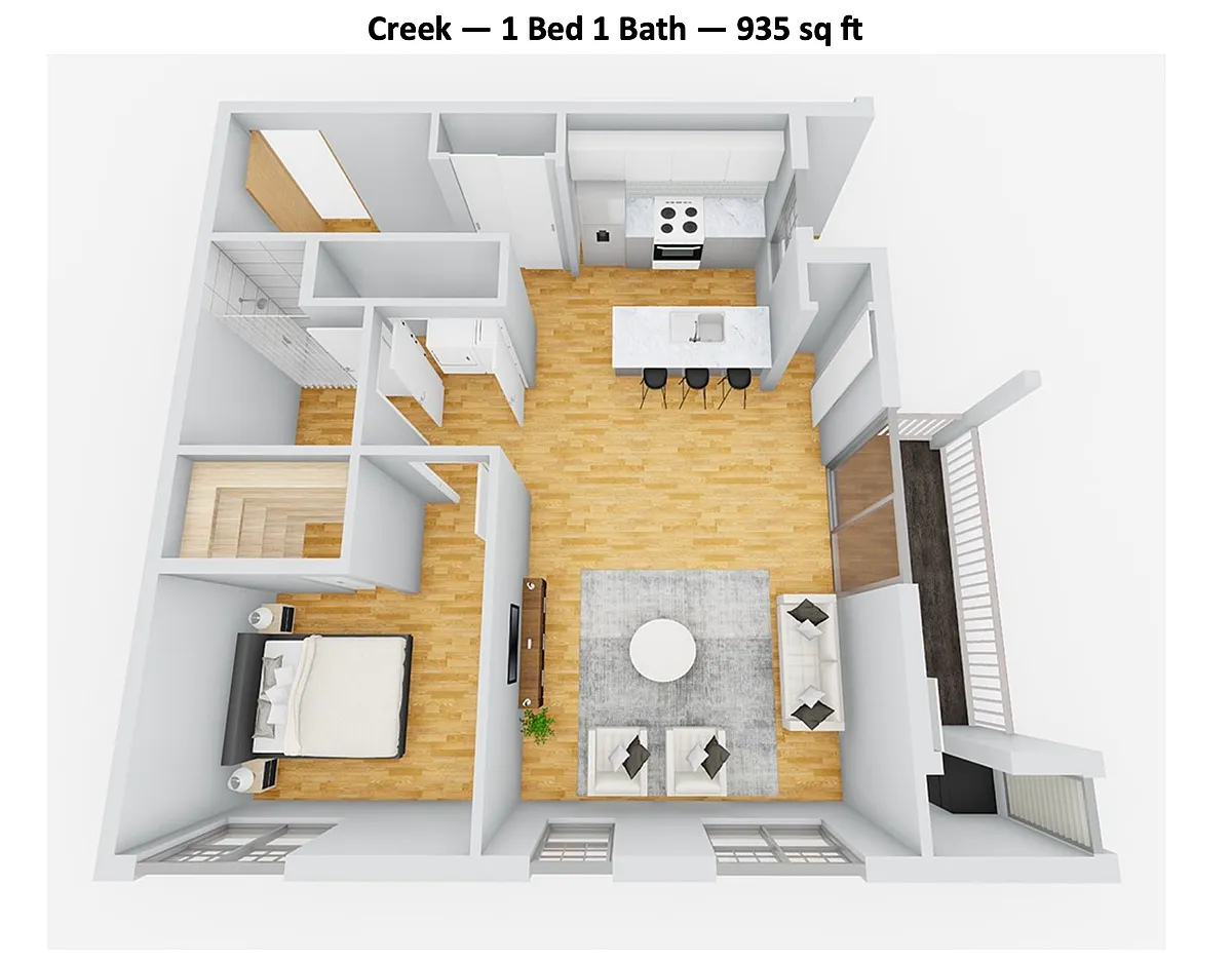 Floor plan Creek