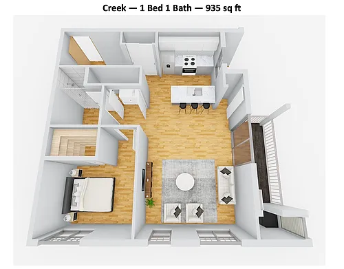 Floor plan Creek