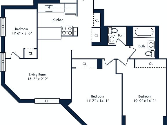 2nd image of 500 2nd Ave APT 7F
