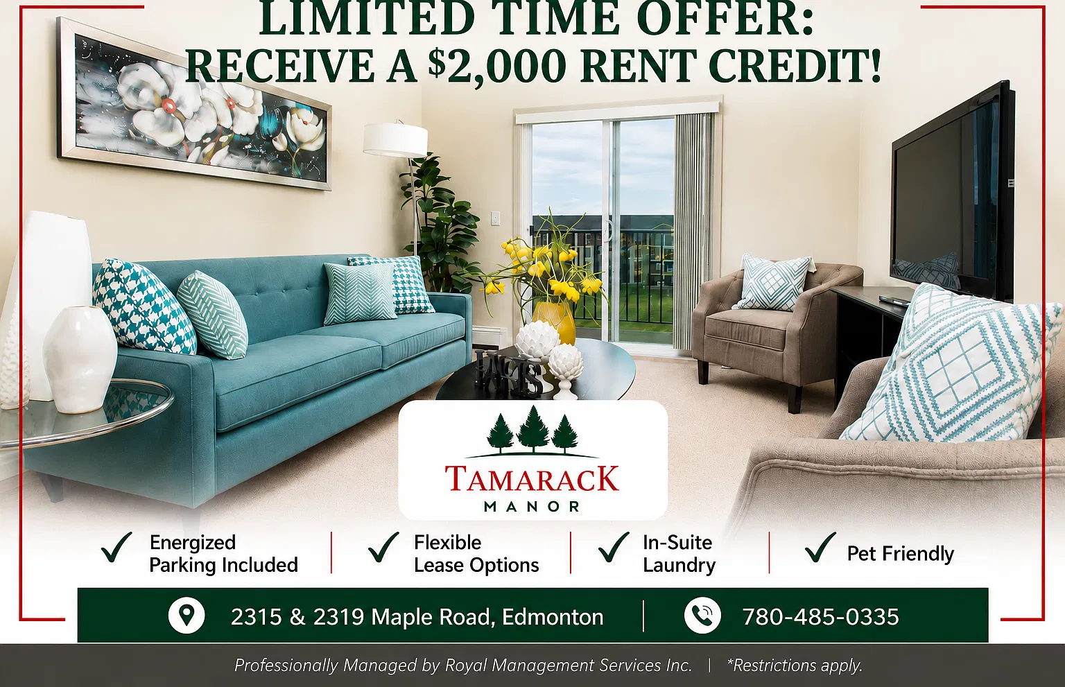 Tamarack Manor — Photo 1