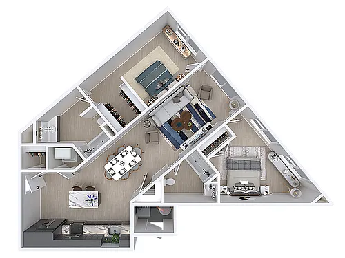 Floor plan Belmond (Income Restricted)