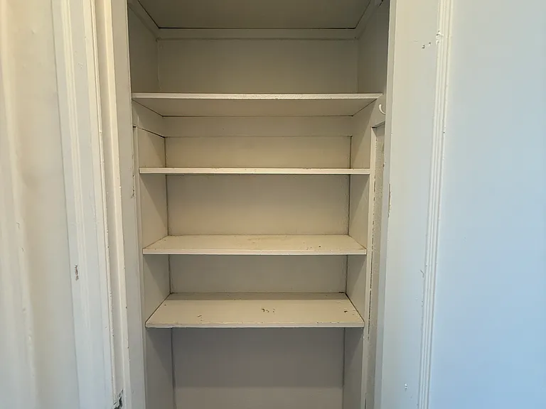 Hall closet.
