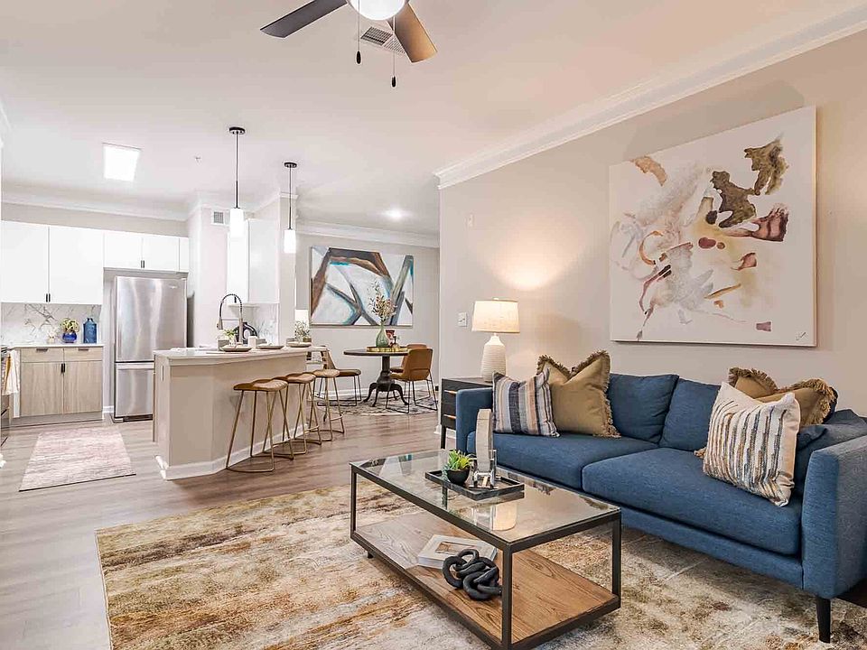 Newly Renovated Living Room and Kitchen with Breakfast Bar