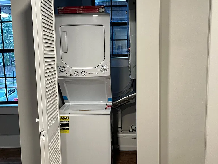 in unit, washer and dryer