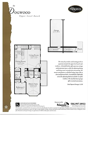 Floor plan The Dogwood