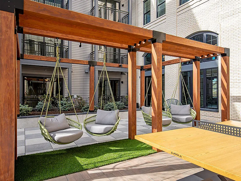 Relax in style with our elegant outdoor lounge area, perfect for social gatherings or a quiet retreat.