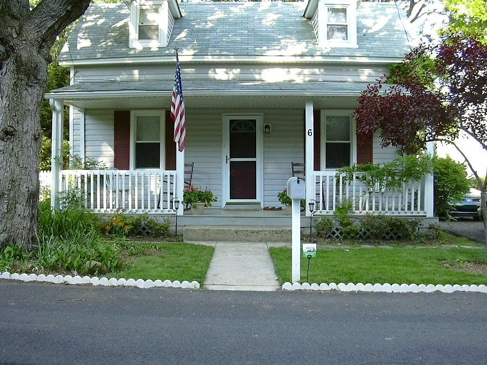 Front, large porch