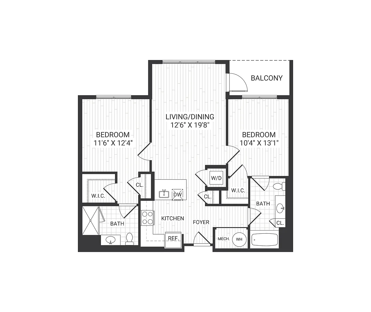 Floor plan B3