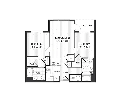 Floor plan B3