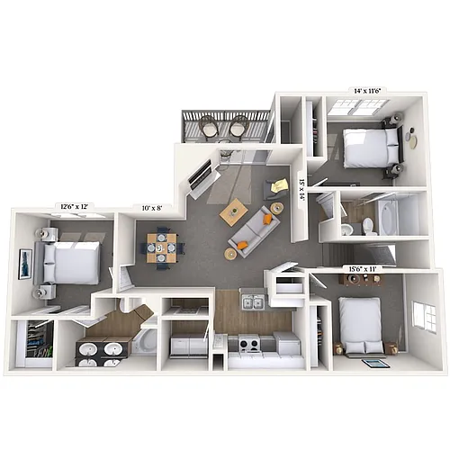 Floor plan The Watersound
