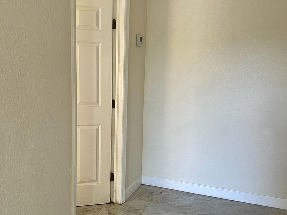 View from the front door of the 1st bedroom door.