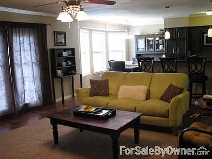 Open Living, Kitchen, & Dining