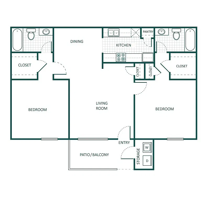 Floor plan D