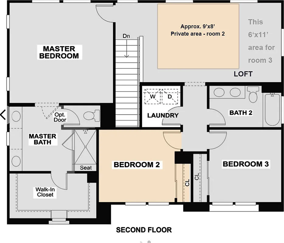 4 bed, 2100 sqft, $875 — Photo 4