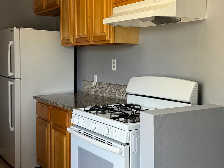 kitchen with refrigeator