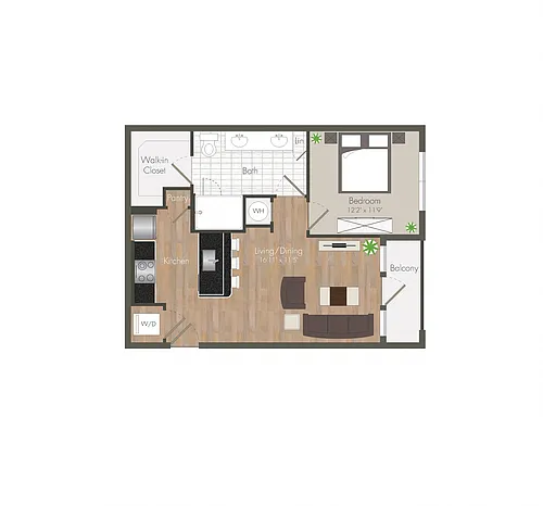 Floor plan A1