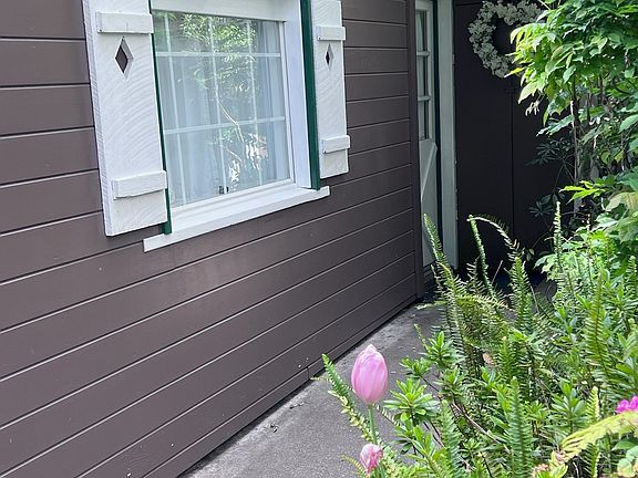 Front walkway to studio door