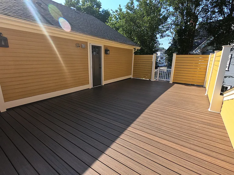 Private and spacious deck shared by only two units.