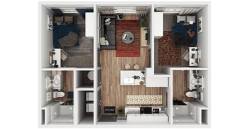 Floor plan B1