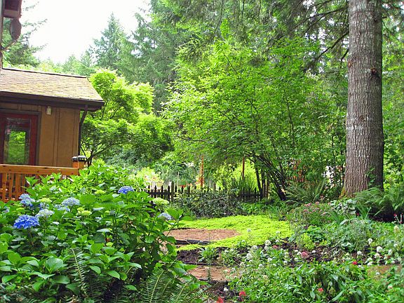 View of Upper Garden from West