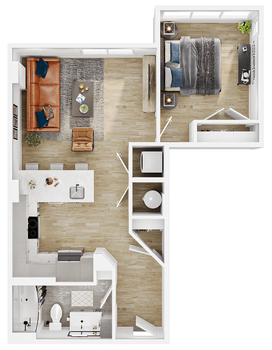 Floor plan A18